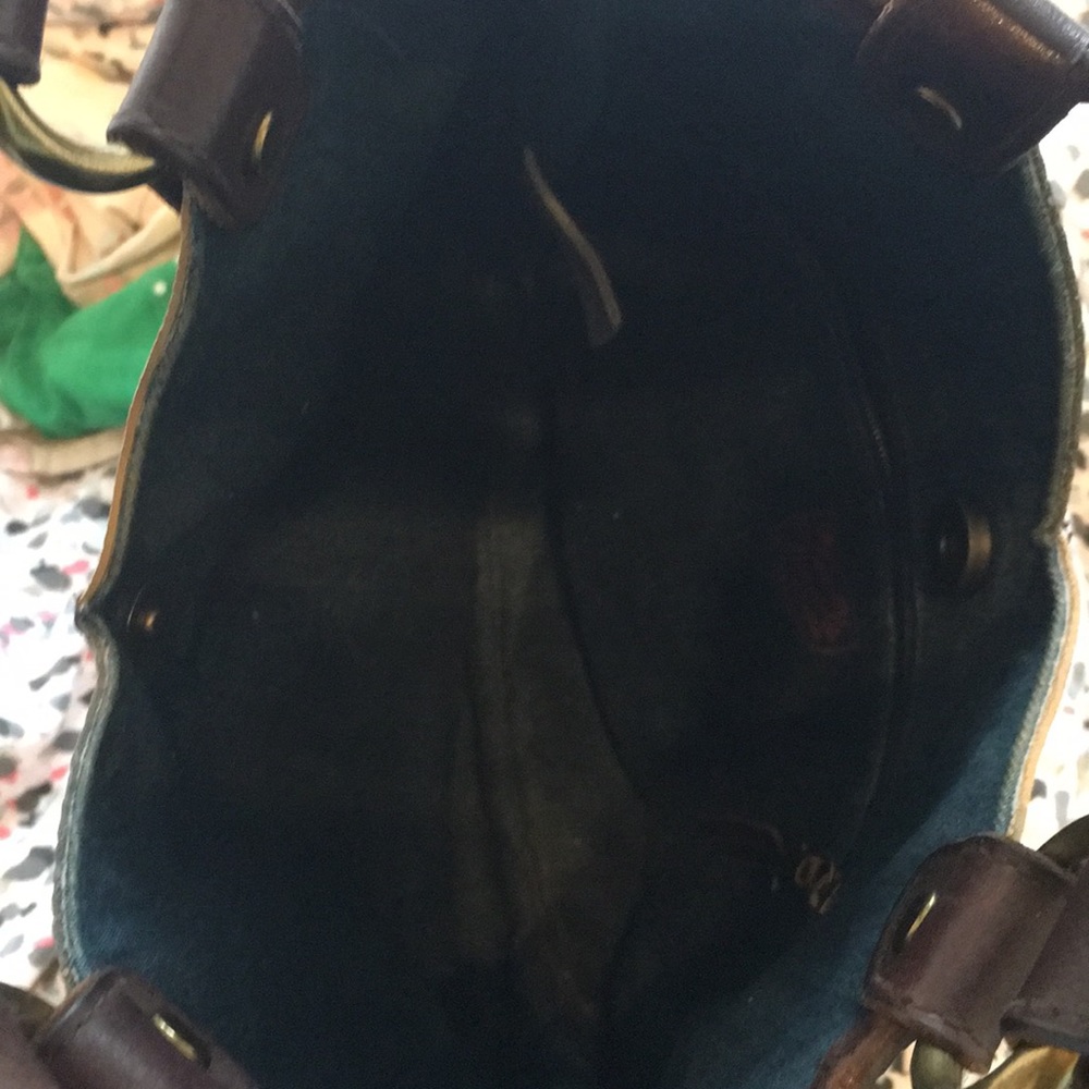 Vintage leather Lucky  brand purse. 70’s vibe - Picture 5 of 6